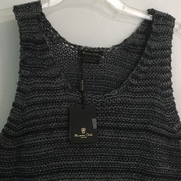 Massimo Dutti - Blue knit sweater vest. (SOLD) - Picture 2 of 8